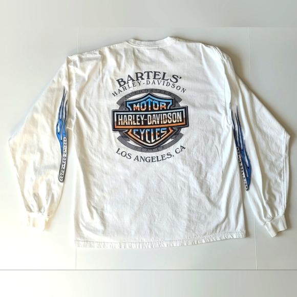 Harley Davidson Men's Long Sleeve Tee XL Los Angeles CA - Picture 2 of 5